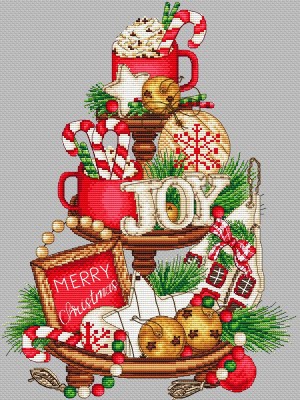 Christmas Sweets On Platter